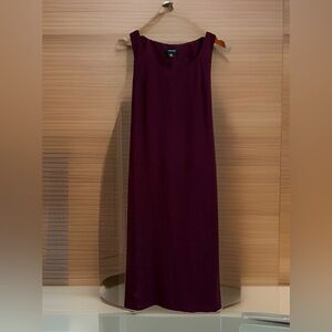 Vtg R&M Richards Women’s Brown Midi Sheath Dress - 8 - EUC